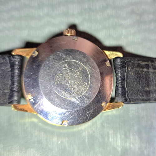 Omega Seamaster 30 wristwatch, gold plated, men's, 33mm