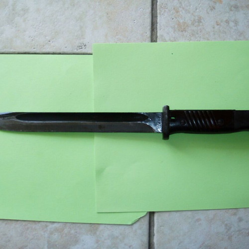Decorative German knife sharpened like new Mauser K98