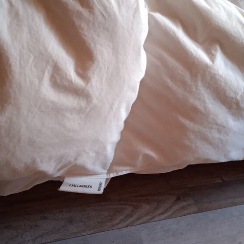 IKEA single duvet with white duvet cover like new
