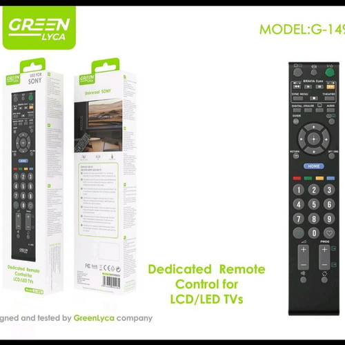 Remote control for all Sony TVs like new