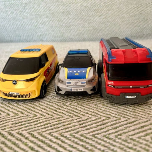 Dickie emergency vehicles pack of 3 like new