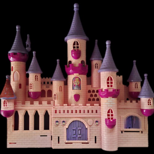 Castle toy used with sound