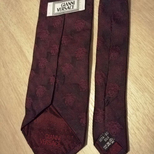 Vintage Gianni Versace tie used, silk