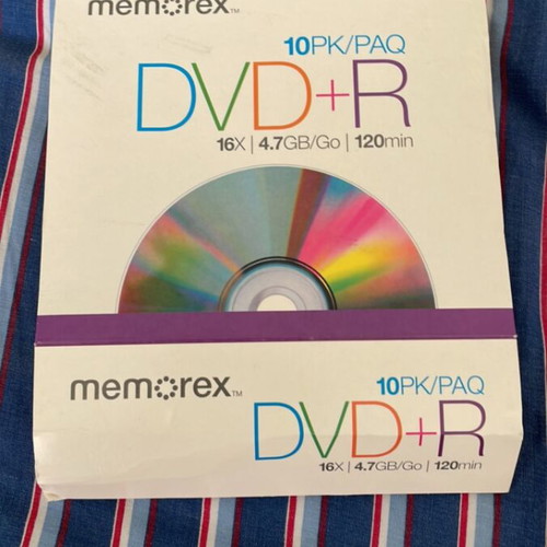 Memorex DVD pack of 3, like new