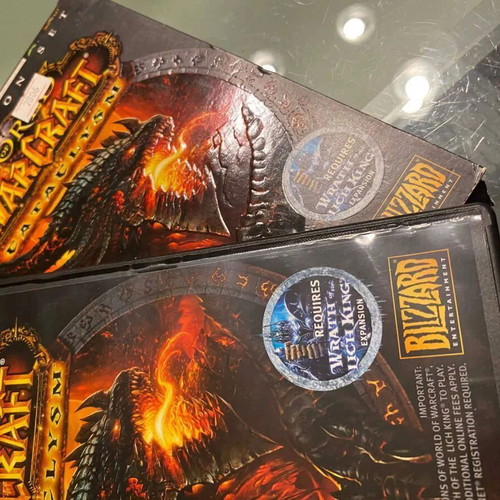 World of Warcraft Cataclysm DVD like new