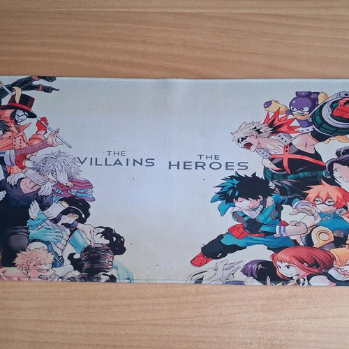 Mousepad My Hero Academia μεταχειρισμένο, μεγάλο για gaming