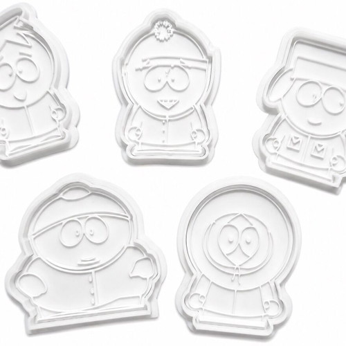 South Park cookie cutters set of 5 pieces