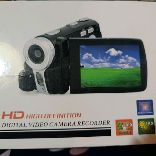 Mini camera like new with rotating screen