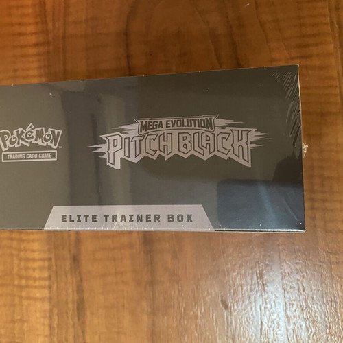 Pitch Black Elite Trainer Box Mega Evolution Pokemon