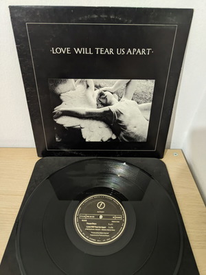 Joy Division Love Will Tear Us Apart 12" vinyl record used, rock