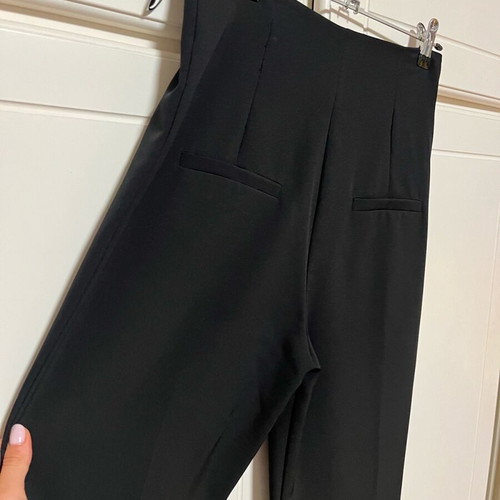 Office pants new, black, size M, straight cut
