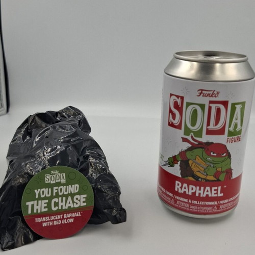 Funko Soda Translucent Raphael Chase figure like new
