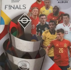 Άλμπουμ Panini (καινούργιο)ROAD TO UEFA NATIONS FINALS 2022/23 με 24 αυτοκόλλητα συν 6 στο εσωτερικό