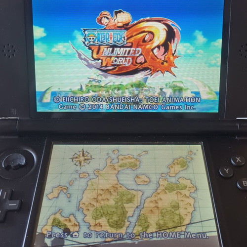 One Piece Unlimited World Red Nintendo 3DS game used