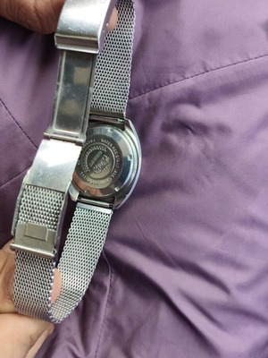 Orient Tristar Automatic watch silver with 469 mechanism like new