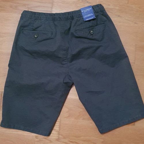 Khaki shorts with elastic belt and drawstring, new, size M
