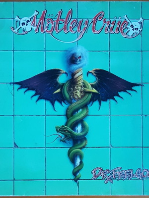 Motley Crue Dr. Feelgood LP μεταχειρισμένο, metal, αυθεντικό