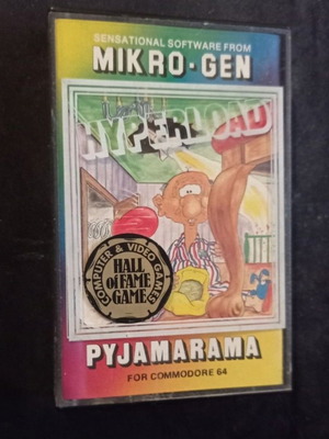 Pyjamarama game for Commodore 64 like new