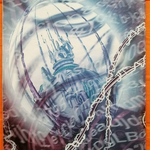 Phantom T 16 comic used with poster