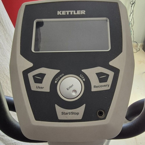 Kettler Rivo P elliptical trainer used with 16 resistance levels and 12 programs