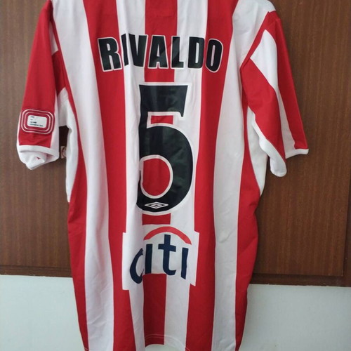 Olympiacos 2004 Rivaldo Jersey like new, authentic Umbro