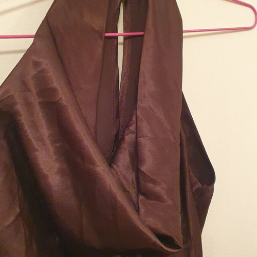 Women's blouse used, brown, size M