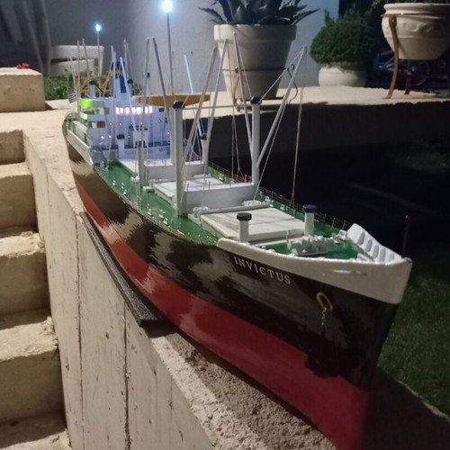 RC American Scout used wooden cargo ship scale 1/110
