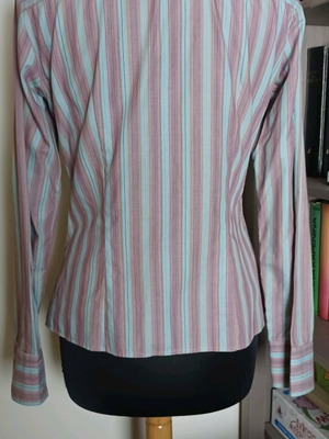 Benetton striped shirt size M 100% cotton like new