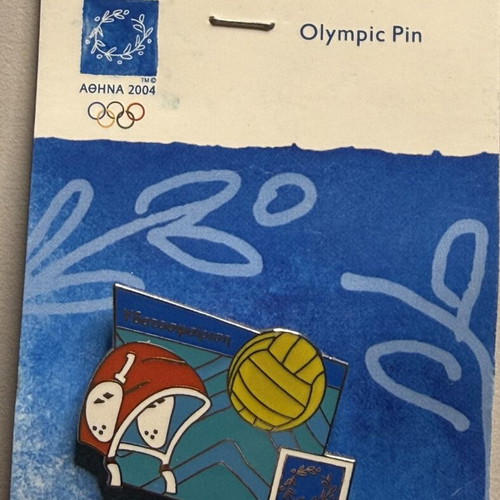 Water Polo Athens 2004 Olympic Pin new, limited edition