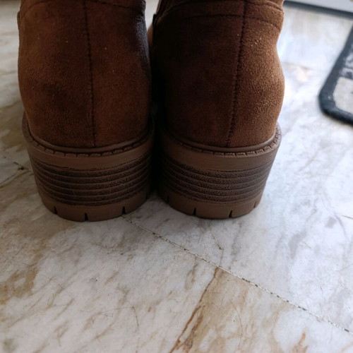 Migato women's ankle boots size 38 like new, brown suede