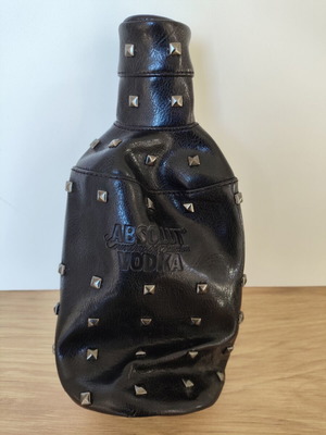 Absolut Vodka Leather Case used, collectible