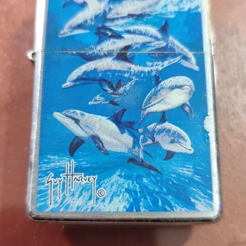 Zippo 2 oil lighters used, windproof, made in USA