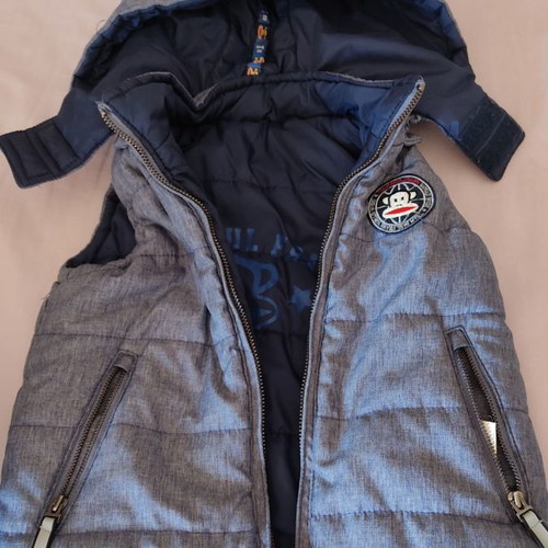 Paul Frank sleeveless jackets for children, size 104 cm, red