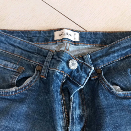 Pull & Bear men's blue denim jeans like new, size L