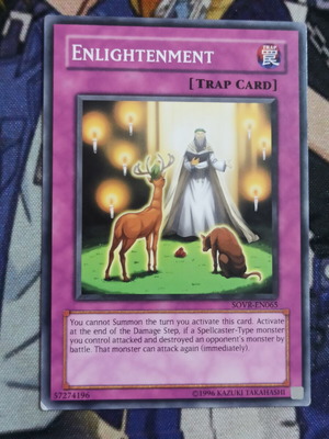 Enlightenment Trap Card като нова, Yu-Gi-Oh!