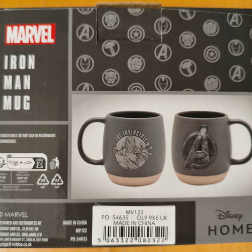 Κούπα Marvel Iron Man καινούργια, συλλεκτική για καφέ