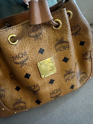 MCM medium shoulder bag brown used