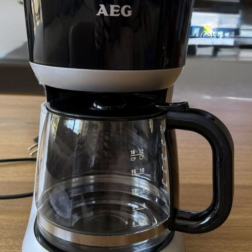 AEG KF33XX Filter Coffee Maker like new, 1100 Watt