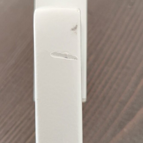 GU aluminum window handle white, like new