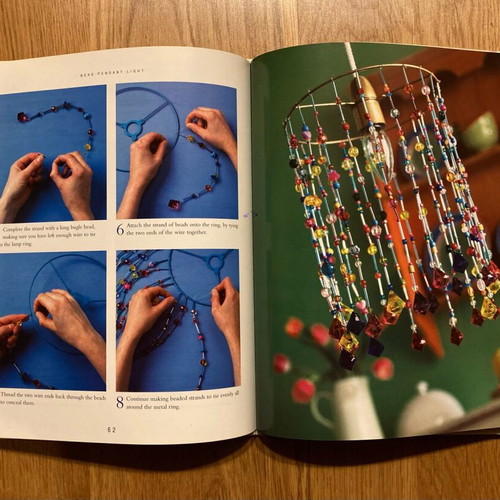 Decorating with Beads book like new
