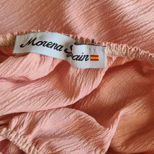 Morena Spain maxi soft pink dress with straps