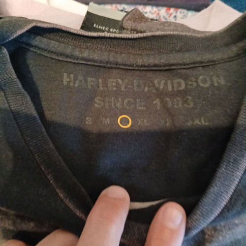 Harley Davidson short sleeve T-shirt size large used
