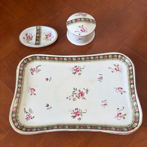 England antique plate set used Stoke on Trent