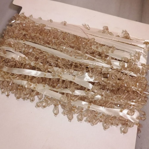Decorative plastic stones new, 47 meters total length