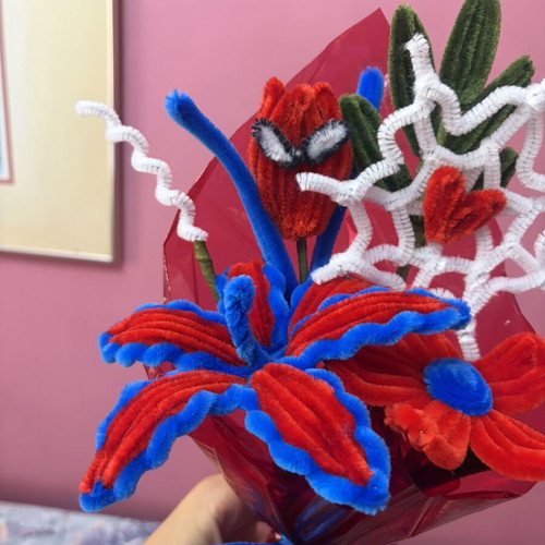 Spider-Man special edition handmade bouquet