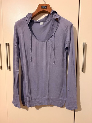 Deha cotton blouse like new, purple, size S
