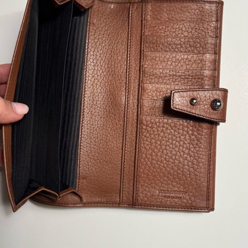 Dolce & Gabbana wallet used with leopard pattern and brown leather