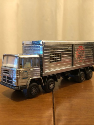 Vintage Mira Minicar transporter truck 1:64 μεταχειρισμένο