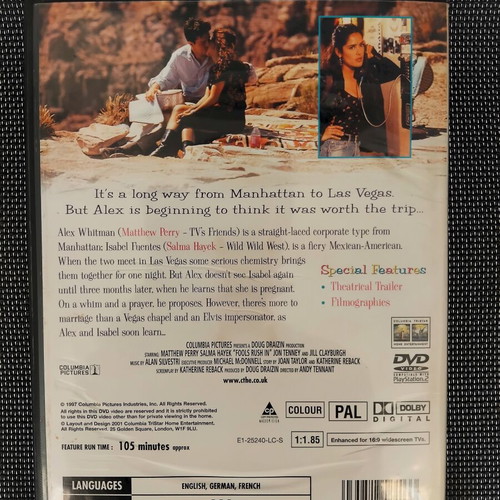 Fools Rush In DVD