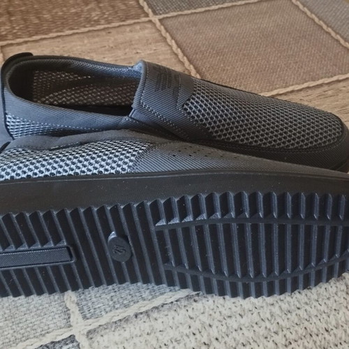 Men's breathable summer shoes size 42 like new, gray